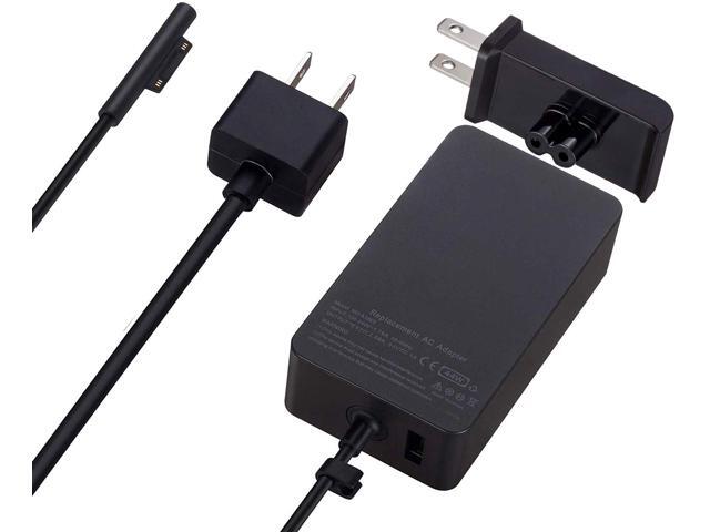 Updated Version Surface Pro Charger, 44W 15V 2.58A, Compatible for Microsoft Surface Pro 3, Pro 4, Pro 5, Pro 6, Pro 7 Surface Laptop 1/2, Surface...