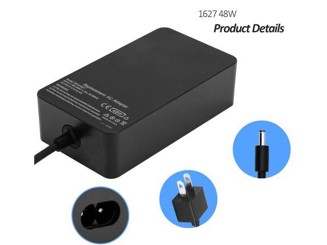 48W 12V 4A 1627 AC Adapter Charger Replacement for Microsoft Surface Pro 3 Docking Station 1664 Power Supply Transformer with Power Cord