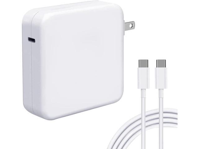 Mac Book Pro Charger, 61W USB C Charger Power Adapter for MacBook Pro 13 Inch/12 Inch,for MacBook,Included USB-C to USB-C Charge Cable (6.6ft/2m)