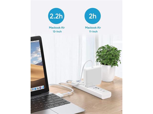 aibileec Mac book Air Charger Replacement for Mac Air AC 45W Power T-tip Shape Connector Power Adapter for 11 inch and 13 inch (Between 2012-2017)