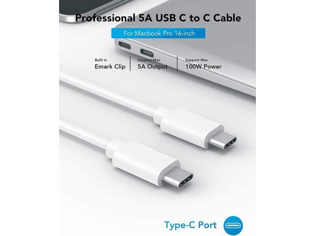 mac Book pro Charger 100W USB C Power Adapter Compatible with Mac Book Pro 16, 15, 14, 13 Inch, Mac Book Air 13 Inch, iPad Pro 2021/2020/2019/2018,...