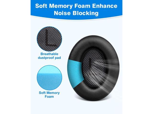 Ear Pads for Bose Quiet Comfort 35 Soft Protein Leather Replacement Earpads Ear Cushions for Bose QC 35/25 / 15 QC2 / Ae2 / Ae2i / Ae2W / Sound...