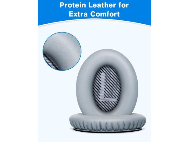 Ear Pads for Bose Quiet Comfort 35 Soft Protein Leather Replacement Earpads Ear Cushions Ear Pad for Bose QC 35/25 / 15 QC2 / Ae2 / Ae2i / Ae2W /...