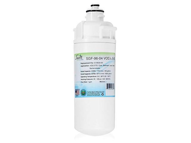 Swift Green Filters SGF-96-04 VOC-L-S-B Compatible Commercial Water Filter for EV9634-06, Made in USA