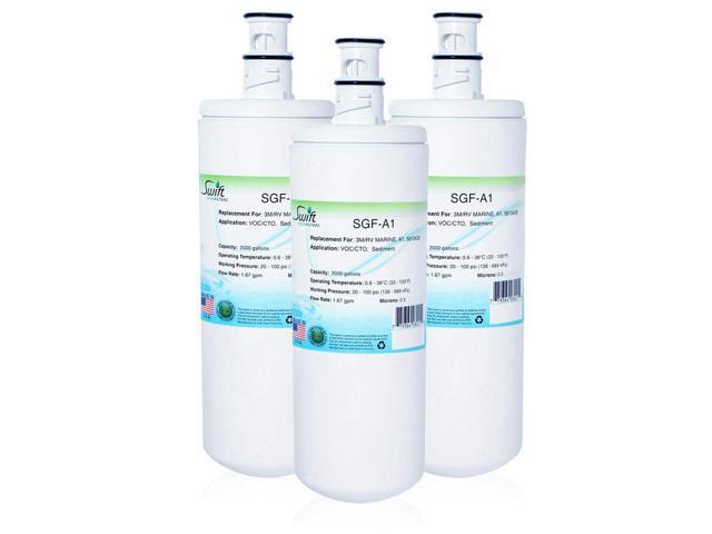 Swift Green Filters SGF-A1 Compatible Commercial Water Filter for 3M/RV MARINE, A1, 5610429, Made in USA