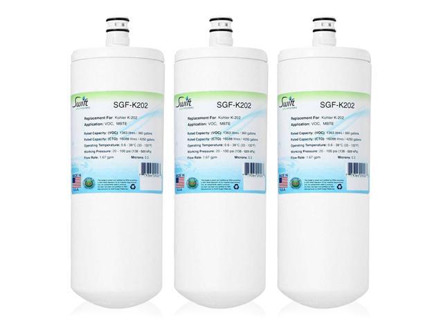 Swift Green Filters SGF-K202 Compatible Commercial Water Filter for K202, Made in USA