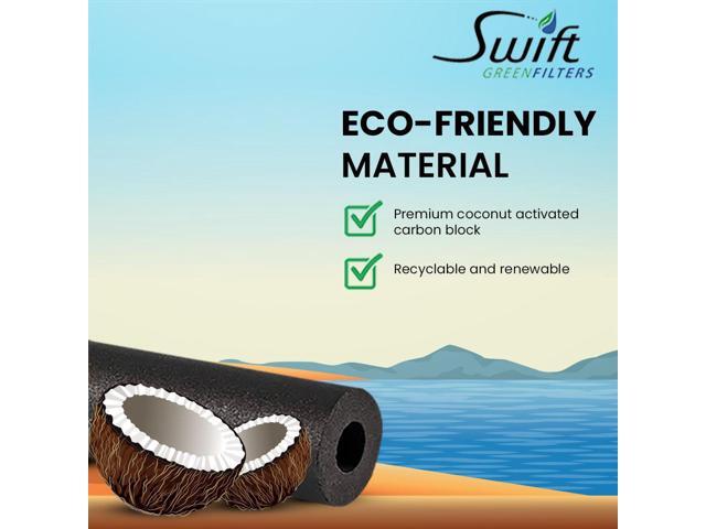 Swift Green Filters SGF-1000 Compatible Commercial Water Filter for F-1000, Made in USA