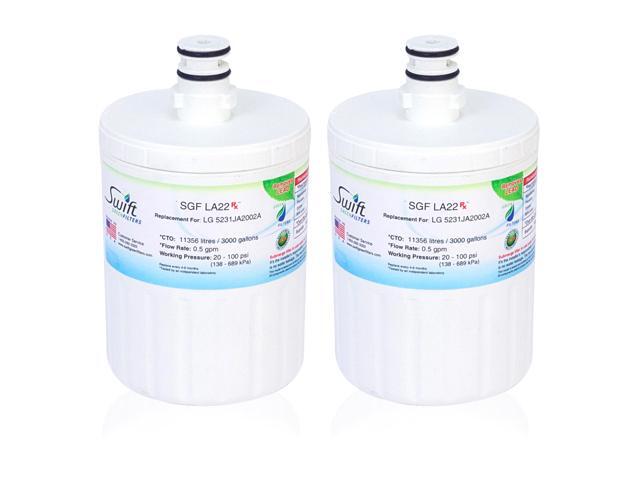 Swift Green Filters SGF-LA22 Rx Compatible Pharmaceuticals Refrigerator Water Filter for LT500P, 5231JA2002A, 46-9890, EFF-6005A, Made in USA (3...