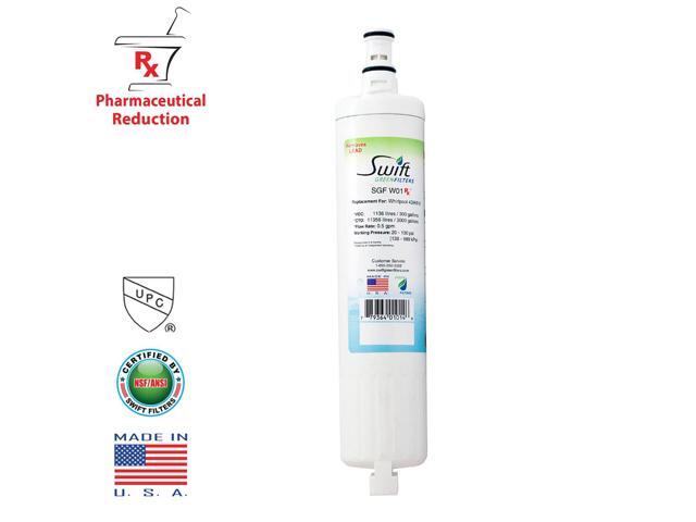 Swift Green Filters SGF-W01 Rx Compatible Pharmaceuticals Refrigerator Water Filter for 4396508, 4396510, EDR5RXD1, Made in USA