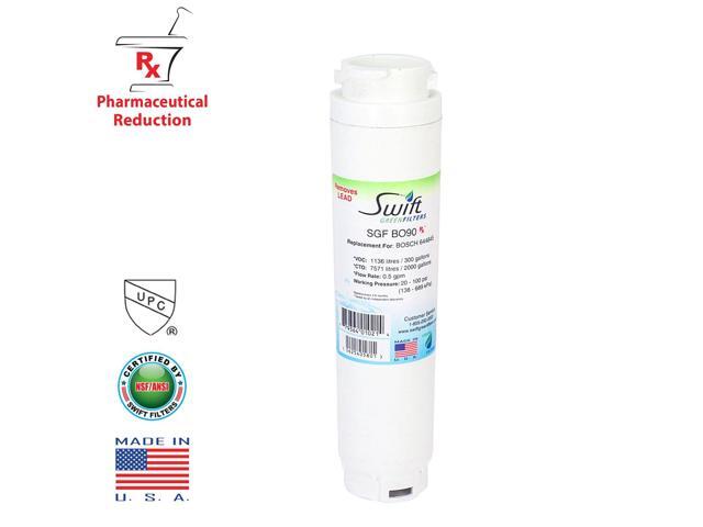 Swift Green Filters SGF-BO90 Rx Compatible Pharmaceuticals Refrigerator Water Filter for 644845, BORPLFTR10 and EFF-6025A, Made in USA