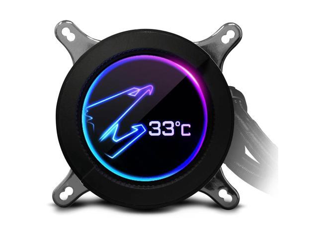 Gigabyte AORUS LIQUID COOLER 360 GP-ALQCO360 RGB Fusion 2.0 Triple 120mm ARGB Fans
