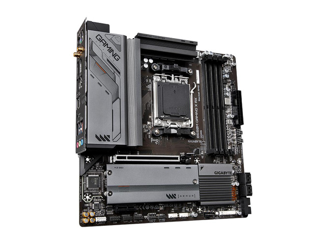 Gigabyte B650M GAMING X AX Motherboard CPU AM5 AMD Ryzen DDR5 HDMI Wi-Fi 6E
