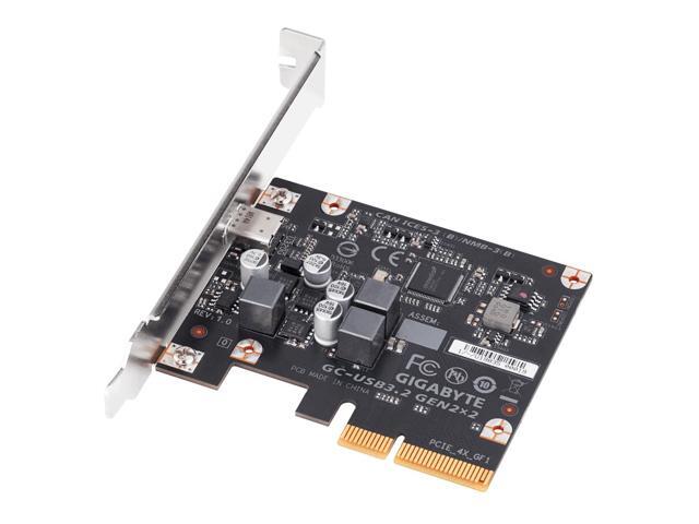 Gigabyte GC-USB 3.2 GEN2X2 Type-C connector 20Gb/s data-transfer Speed PCIe