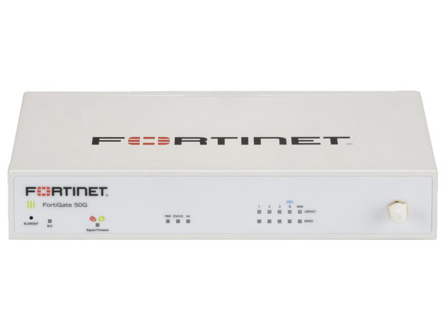 Fortinet FortiGate FG-50G Network Security/Firewall Appliance - Intrusion Prevention - 5 Port - 1000Base-T - Gigabit Ethernet - 5 Gbit/s Firewall...