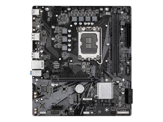 Gigabyte Intel motherboard H610M D3W DDR4 LGA 1700 Micro ATX M.2 PCIe USB Type-C