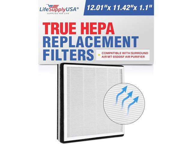Replacement Filter for Surround Air MT-8400SF 3 in 1, HEPA, Carbon and Pre-Filter