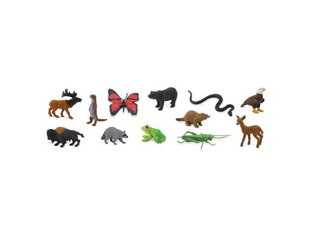 Toobs In the Woods Safari Ltd Set Educational Kids Toy Figure