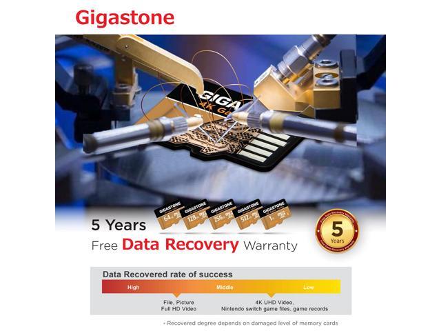 [5-Yrs Free Data Recovery] 256GB Micro SD Card, 4K Game Turbo, Nintendo-Switch MicroSDXC Memory Card, GoPro, Action Camera, DJI, UHD Video, R/W up...