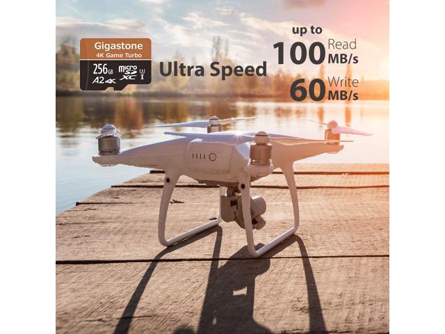 [5-Yrs Free Data Recovery] 256GB Micro SD Card, 4K Game Turbo, Nintendo-Switch MicroSDXC Memory Card, GoPro, Action Camera, DJI, UHD Video, R/W up...