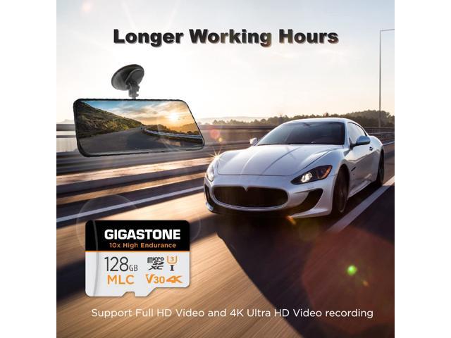 [10x High Endurance] Gigastone Industrial 128GB MLC Micro SD Card, 4K Video Recording, Security Cam, Dash Cam, Surveillance Compatible 100MB/s, U3...