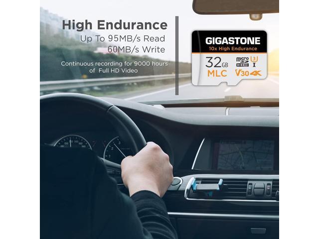 [10x High Endurance] Gigastone Industrial 32GB 5-Pack MLC Micro SD Card, 4K Video Recording, Security Cam, Dash Cam, Surveillance Compatible...