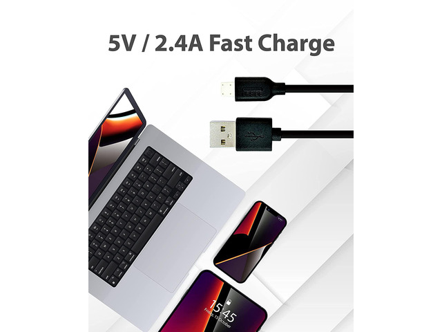 [10-Pack]Gigastone Charging Cable for Apple Lightning Devices, 3ft Fast Charge 12W, Compatible with iPhone, iPad, Charging only, Data Sync not...