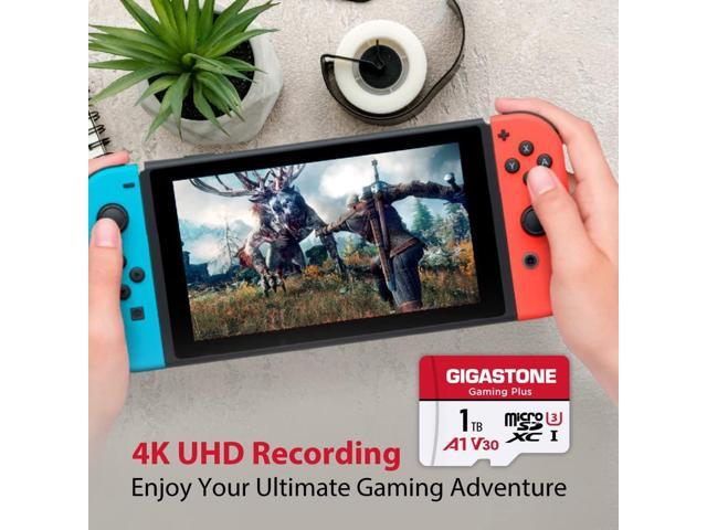 [Gigastone] 1TB Micro SD Card, Gaming Plus, up to 150MB/s, MicroSDXC Memory Card for Nintendo-Switch, Steam Deck, 4K Video Recording, UHS-I A1 U3...