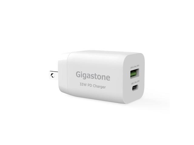 Gigastone 30W USB C Charger Power Go Dual Ports PPS 33W Power Adapter - 1 Pack