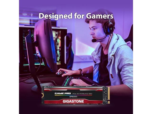 GIGASTONE M.2 SSD 500GB PCIe 3.0 NVMe SSD Internal Gaming Solid State Hard Drives Upgrade PC Laptop Storage High Speed Response for Gamers Graphic...