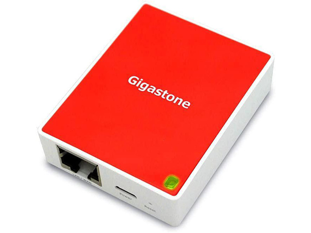 Gigastone TR1 Mini Wireless Travel Router 150Mbps, WiFi Router, WiFi Repeater, WiFi Range Extender, 802.11N, Built with Qualcomm Atheros AR9331...