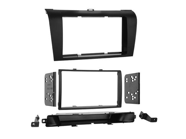 Metra - Dash Kit for Select 2004-2009 Mazda 3 DDIN - Black - image 5