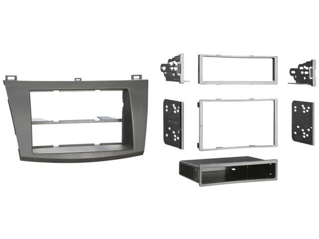 Metra - Dash Kit for Select 2010-2013 Mazda 3 DIN DDIN - Black - image 6