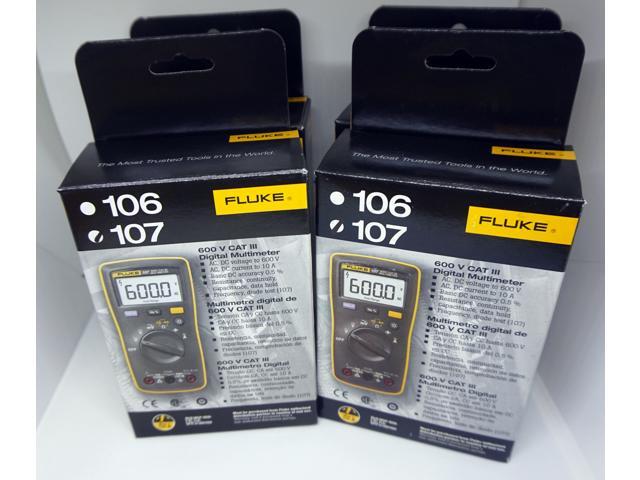 Fluke 107 Ac/dc Current Handheld Digital Multimeter