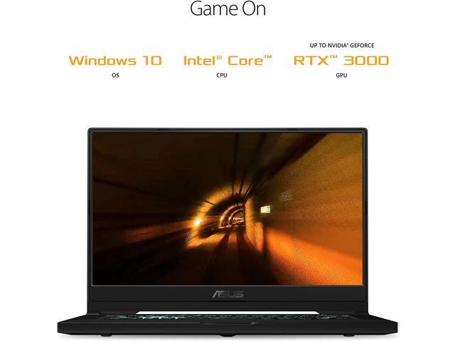 ASUS TUF Dash 15 (2021) Ultra Slim Gaming Laptop, 15.6" 144Hz FHD, GeForce RTX 3050 Ti, Intel Core i7-11370H, 8GB DDR4, 512GB PCIe NVMe SSD, Wi-Fi...