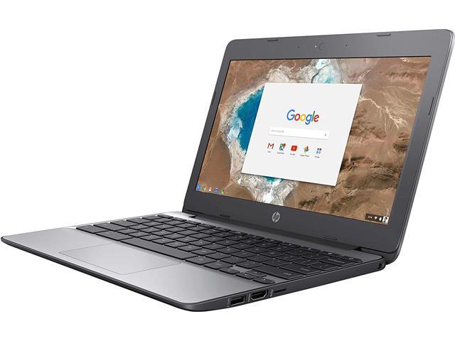 HP 11.6-Inch Chromebook (Intel Dual-Core Celeron N3060, 1.6GHz, 2GB RAM, 16GB eMMC, HD Display (1366 x 768), HD Webcam, Bluetooth, HDMI, Chrome OS)