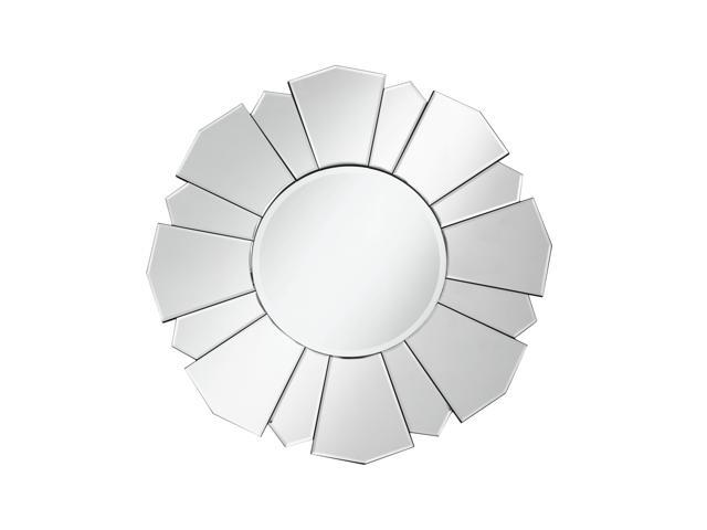Inspired Home Kailee Wall Mirror - Accent Flower Shape,