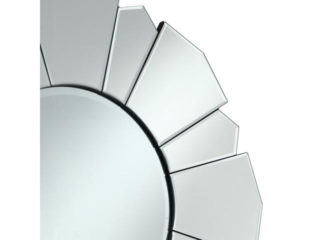 Inspired Home Kailee Wall Mirror - Accent Flower Shape,
