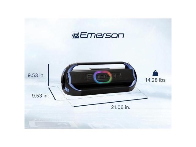 Emerson Triad Grip XL Portable Bluetooth LED Party Speaker