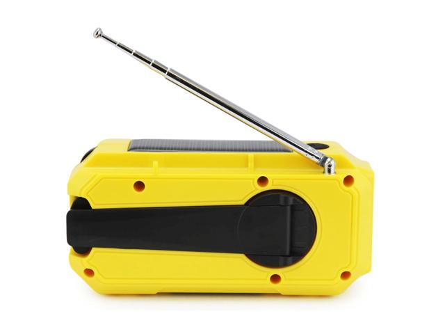 Emerson Emergency AM / FM Radio with Weather Band and Power Bank - Yellow