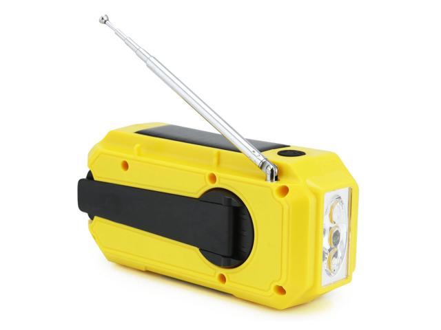 Emerson Emergency AM / FM Radio with Weather Band and Power Bank - Yellow