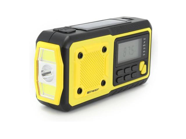 Emerson Emergency AM / FM Radio with Weather Band / Flashlight / Power Bank