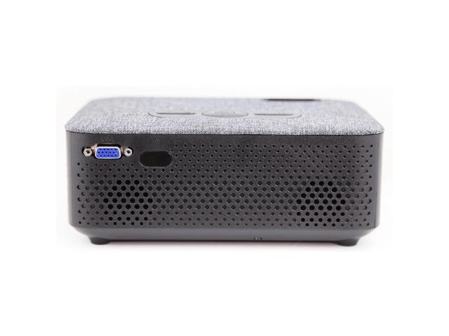 Emerson 150' Home Theater LCD Portable Projector with 100" Portable Projector Screen & carrying case Combo EVP-2001C (Black)