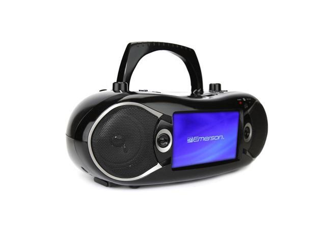Emerson 7' Bluetooth DVD Boombox with AM/FM Radio & Digital TV EDL-2870H-BK (Black)