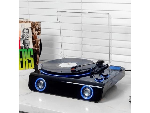 Victor Beacon Hybrid 5-in-1 Turntable System with Bluetooth & FM Radio