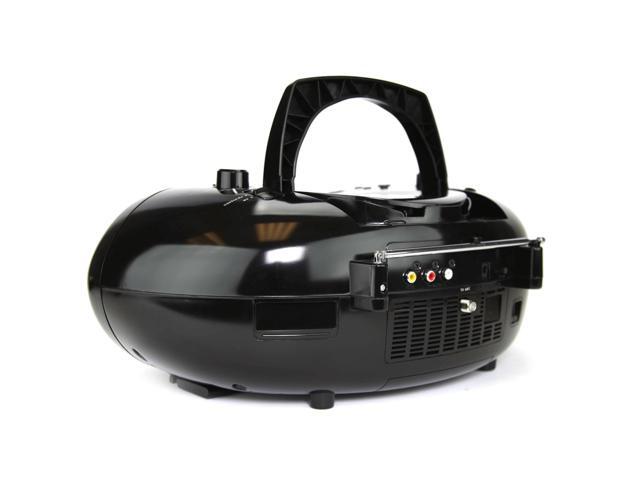 Emerson 7' Bluetooth DVD Boombox w AMFM Radio, Stereo Speakers & Multi-Media