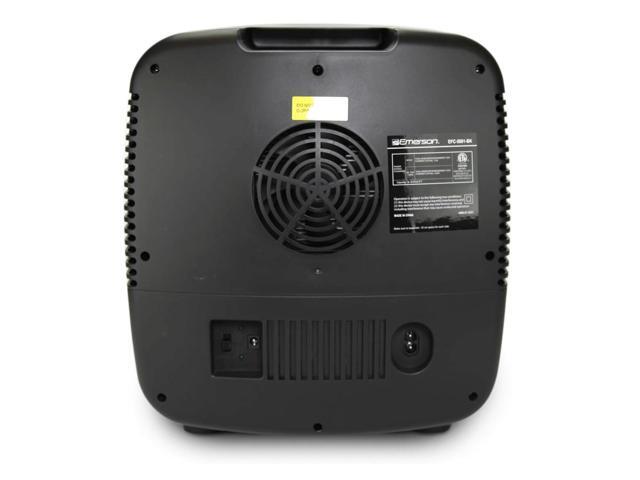 Emerson Portable Mini Fridge Cooler XL with 9 Liter Capacity and Locking Latch