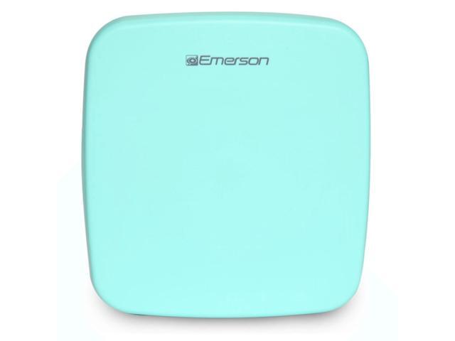 Emerson Portable Mini Fridge Cooler XL with 9 Liter Capacity and Locking Latch Blue