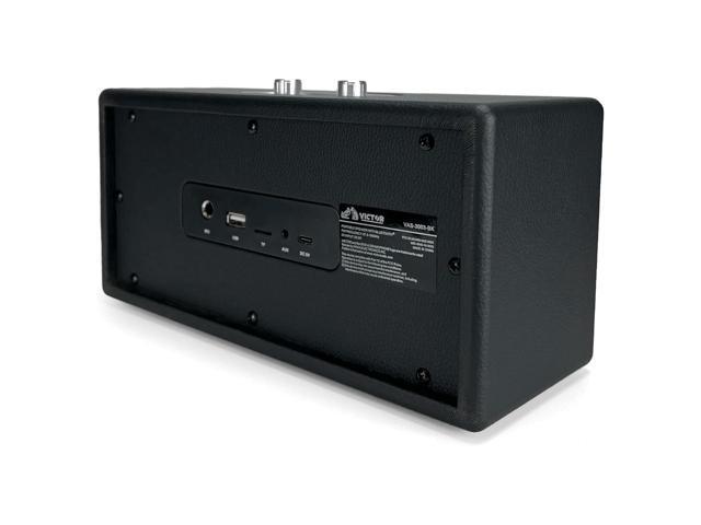Victor Portable Speaker with Bluetooth Wireless Technology and Built-In Battery