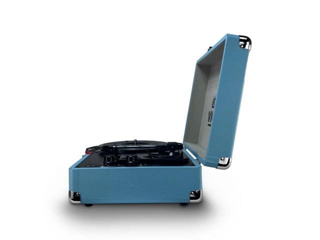 Victor Metro Plus Portable Dual Bluetooth Suitcase Turntable Blue