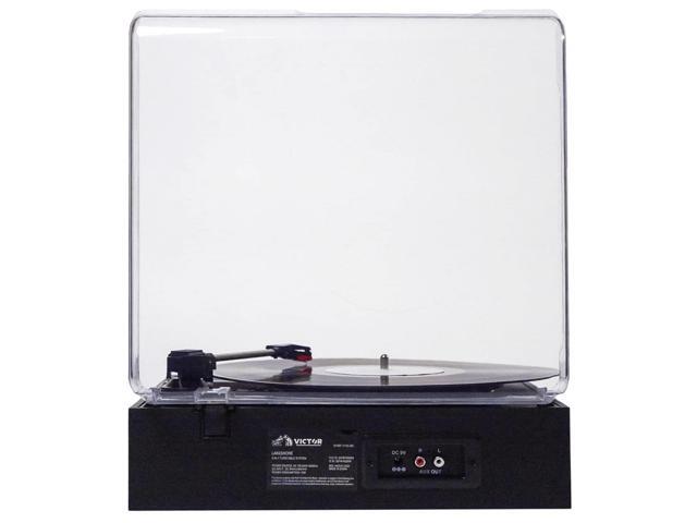 Victor Lakeshore 5-in-1 Hybrid Bluetooth Turntable System w USB and RCA Output